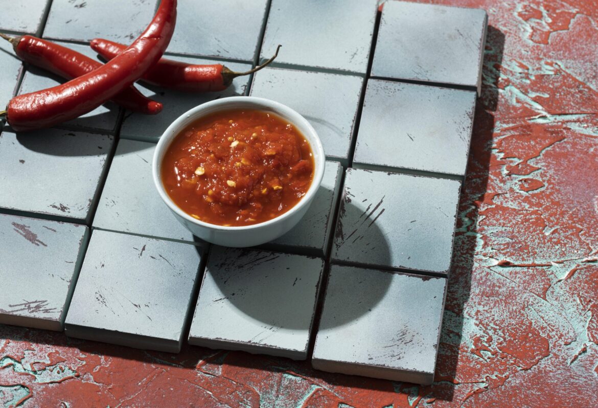 delicious-meal-with-sambal-composition