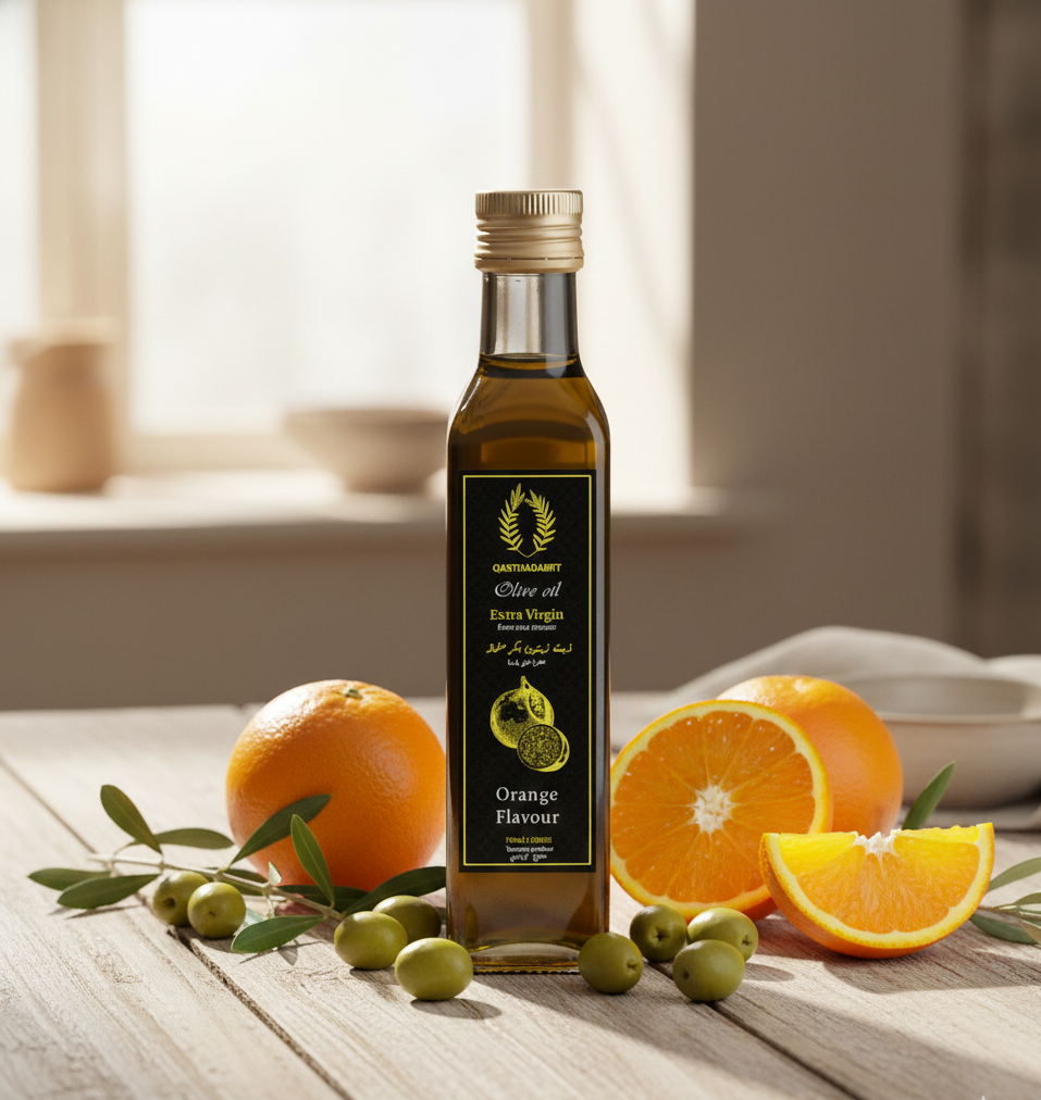 Extra Virgin Olive Oil – Orange Flavor