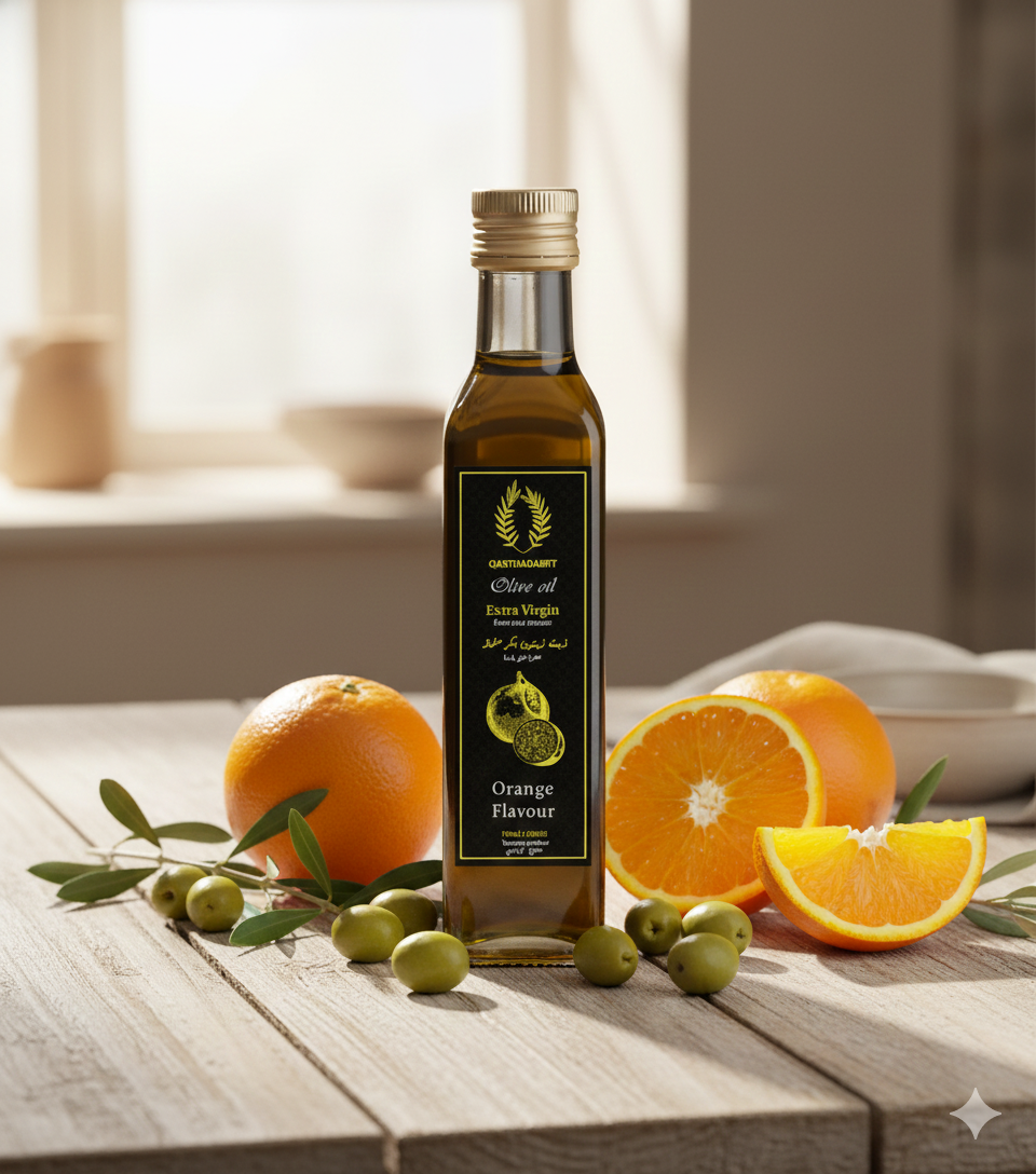 Extra Virgin Olive Oil – Orange Flavor