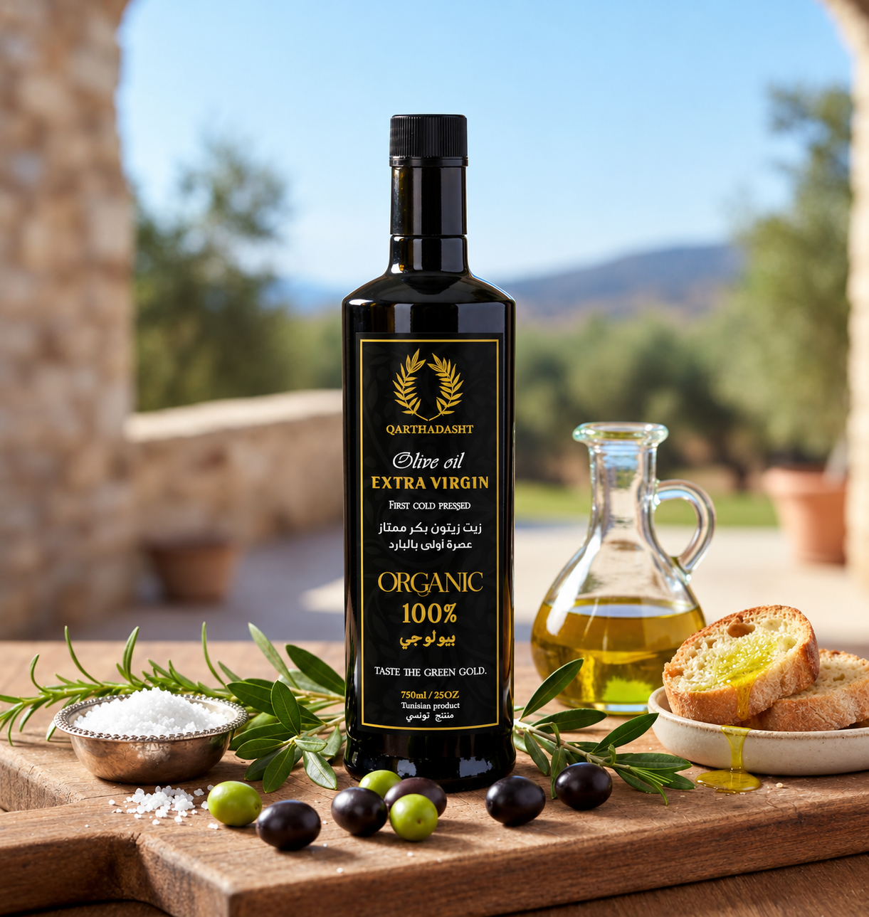 Organic extra virgin olive oil